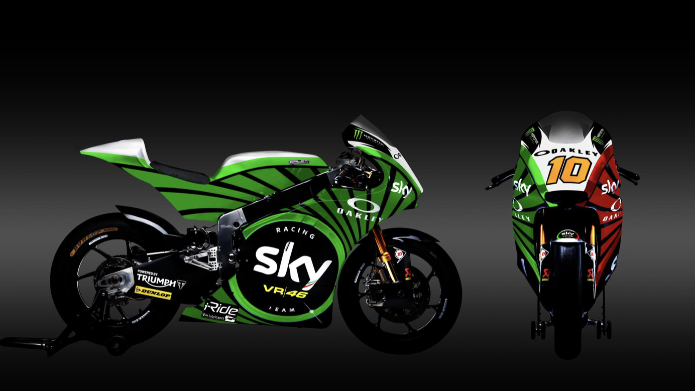 VR46 Moto2 team Luca Marini